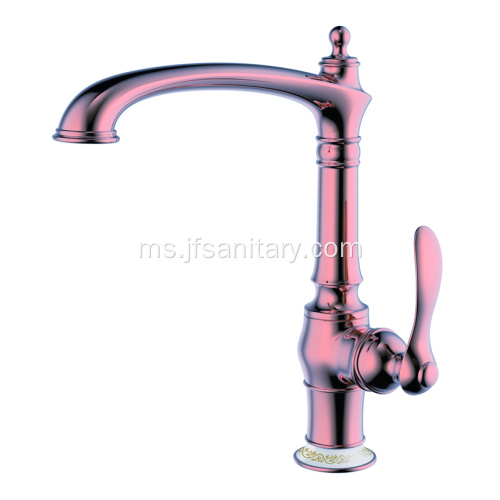 Kualiti Commerical Brass Single-Hole Dapur Sink Faucet